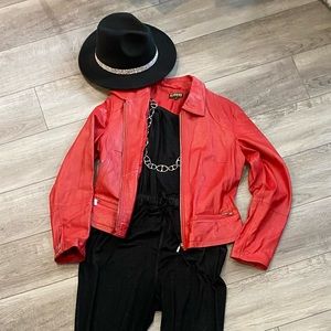 Red Leather Jacket